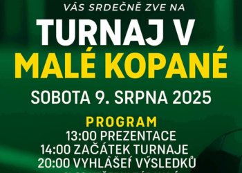 TJ POLICE Vás srdečně zvou na  TURNAJ V MALÉ KOPANÉ