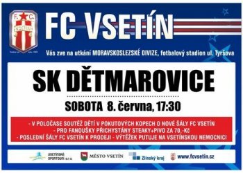 Bohatý doprovodný program i občerstvení na posledním zápase Vsetína v letošní sezoně