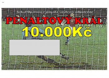 Opatovice zvou na tradičního penaltového krále