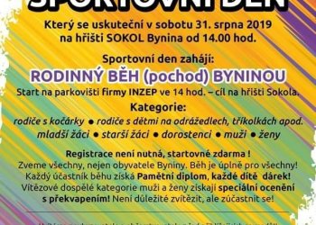 Bynina zve na zajímavý sportovní den