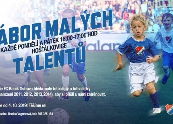 Nábor mladých talentů Baníku Ostrava