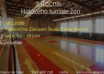 Na Dolní Bečvě se již chystá tradiční halový turnaj žen