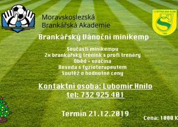 Valaši pozor – Vánoční minikemp ve Štítné nad Vlář