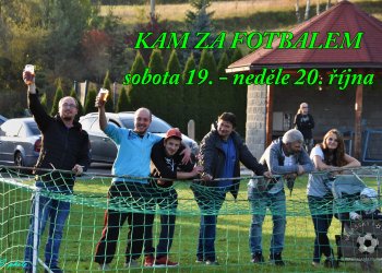 Kam za valašským fotbalem v sobotu 19. a v neděli 20. října