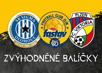 FASTAV ZLÍN pro vás připravil zvýhodněné balíčky na domácí dvojutkání s FC Viktoria Plzeň a SK Sigma Olomouc!