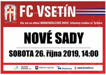 Vsetín hostí v domácím podzimním loučení Nové Sady