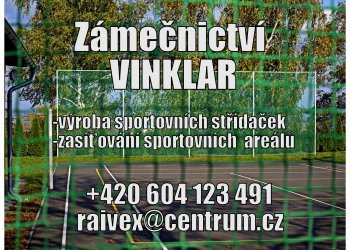 Zámečnictví Vinklár - Nabídka nejen pro fotbalové kluby! Takto jsme zrealizovali zábrany na umělce ve Všechovicích!