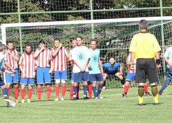 Jakub Ostřanský s Václavem Peredarjukem dalšími rytíři valašského fotbalu