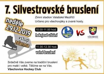 Tatran Všechovice pořádá již sedmé Silvestrovské bruslení