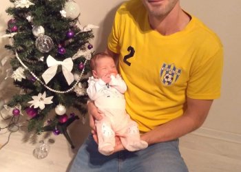 Valašský fotbal gratuluje Miloši Chocholatému k narození dcery Rozárie