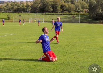Foto dne - Tak slaví rozený střelec