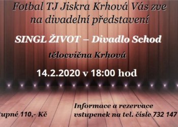 Fotbalový klub z Krhové zve na divadelní představení