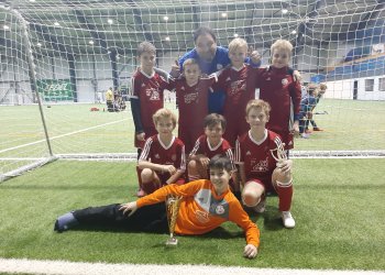 Tým U 10 Valmezu úspěšně reprezentoval v halovém turnaji ve slovenské Korňi