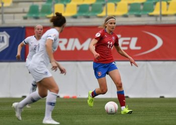 Kamila Dubcová u remízy s Finskem