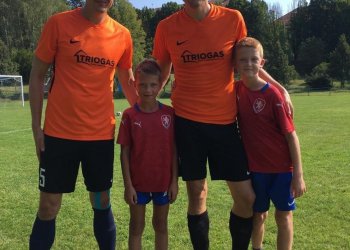Vladislav Grygařík neuteče od fotbalu díky svým dětem