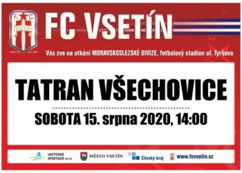 Vsetín poprvé doma. Zastaví dobře hrající Všechovice a prodlouží úchvatnou sérii?