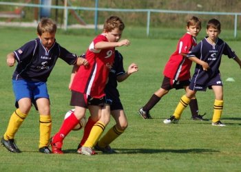 Matyáš Veselý a Štěpán Haša - 26 gólů. Králové střelců okresního přeboru starší přípravky, skupiny B