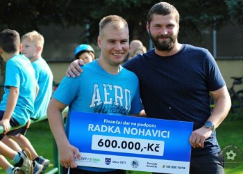 Dominik Kovařčík se ohlíží za charitativní akcí pro Radka Nohavicu