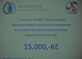 Valašskomeziříčský oddíl opět přispěl na dobrou věc