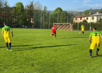 Dolní Lhota udržela ofenzivní smršť Dolní Bečvy na uzdě. Trefil se jen, ale krásně Jakub Růčka