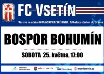 Vsetín hostí Bohumín