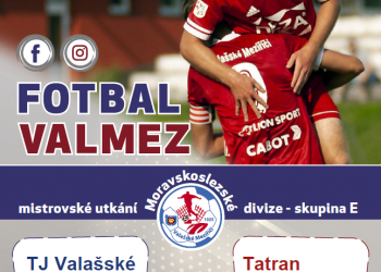 Víkendový divizní tahák - Valmez hostí Všechovice