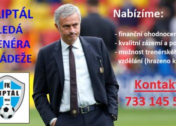 FK Liptál hledá trenéry mládeže