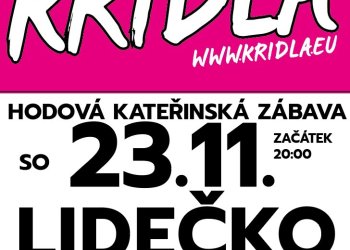 Náš partnerský klub z Lidečka zve na Kateřinskou hodovou zábavu