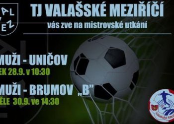 Valmez zakončí podzim přátelským utkáním