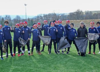 U12 Valmezu na zimním soustředění