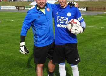 Brankářská škola OFS Vsetín v novém hávu. Poděkování za sedmiletou práci Michalu Štěpánovi