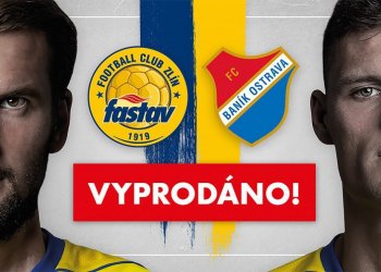 Páteční utkání FC FASTAV Zlín vs. FC BANÍK Ostrava bylo dnešním dnem vyprodáno