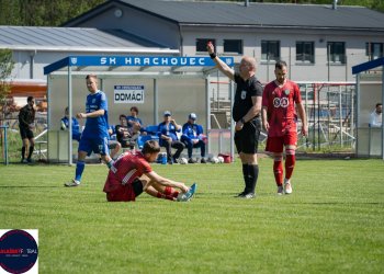 Hrachovec se statečně pral se silnou Kroměříží, kde byly dvě valašské stopy