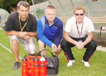 Uznávaní fotbaloví nadšenci Libor Skalický a Richard Klust