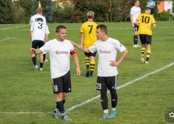 Ve Stříteži přivál domácím proti Krhové štěstí roh a trefa hrajícího předsedy klubu