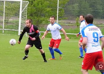 Vynikající zápas v Jablůnce, Bečvanský Josef Slovák zavřel branku