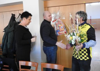 Legenda kopané ve Stříteži Lubomír Kovář oslavil sedmdesátku