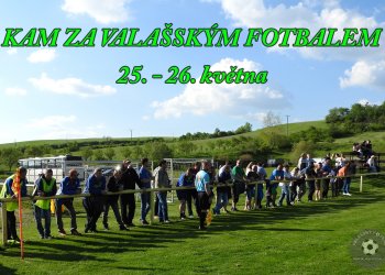 Kam za valašským fotbalem v sobotu 25. a v neděli 26. května (aktualizace pátek 11:50)
