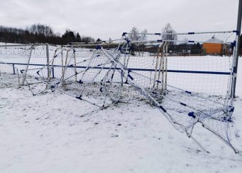 Komu nedaly branky pro mládežníky v Krhové spát? Lidský vandalismus nezná mezí