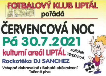 FK Liptál zve na Červencovou noc