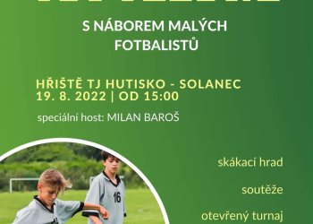 Sportovní odpoledne s náborem malých fotbalistů na Hutisku