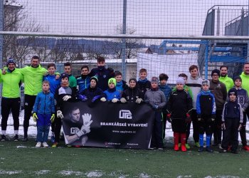 Ukázkový trénink Moravskoslezské brankářské akademie ve Slavičíně