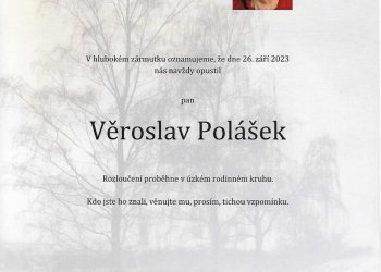 Do fotbalového nebe odešel Věroslav Polášek