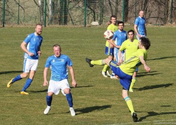 Marek Macíček II byl po zimní přípravě v klidu a díky Rendu Bolfovi si mohl dát ze šestky dva góly