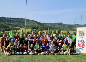 Skvělá účast 46 fotbalistů na kempu OFS Vsetín ve Viganticích