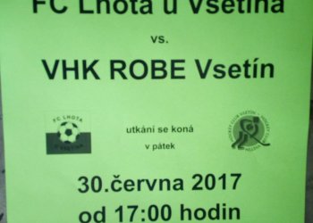 První příprava Lhoty u Vsetína proti VHK Robe Vsetín