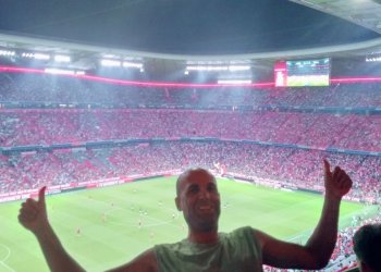 Vítěz jarní Tip Ligy Jindřich Müller si užil zápas na Bayernu