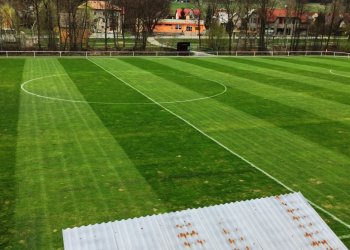 FK Prostřední Bečva se může pochlubit nově střiženým trávníkem