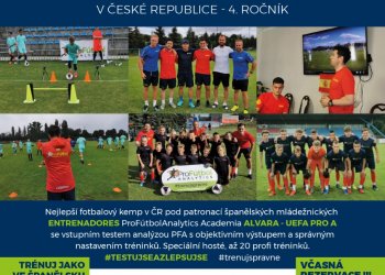Španělský letní fotbalový kemp v Rožnově pod Rahoštěm