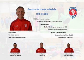 GTM OFS Vsetín - nabídka služeb pro fotbalové kluby, ZŠ a MŠ